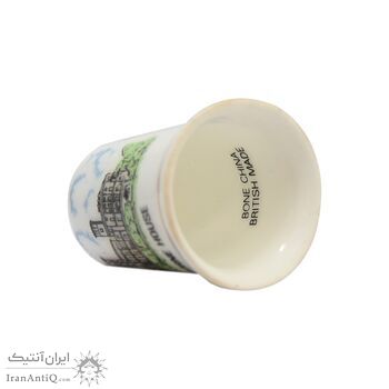 انگشتانه چینی قدیمی طرح اقامتگاه سلطنتی - کد 007043