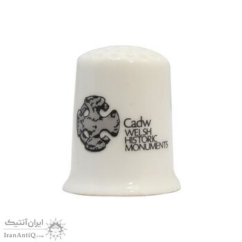 انگشتانه چینی قدیمی طرح قلعه بوماریس - کد 007044