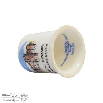 انگشتانه چینی قدیمی طرح قلعه بوماریس - کد 007044