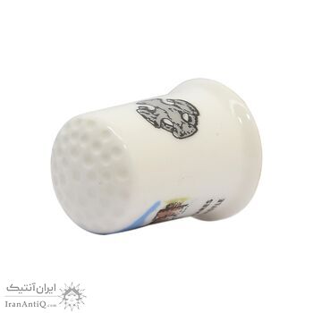 انگشتانه چینی قدیمی طرح قلعه بوماریس - کد 007044