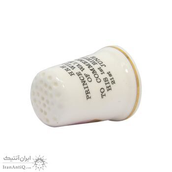 انگشتانه چینی قدیمی طرح بچه - کد 007047
