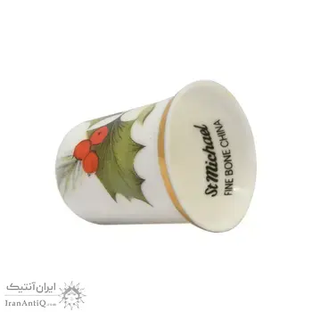 پکیج انگشتانه چینی قدیمی با طرح گل  - کد 007060
