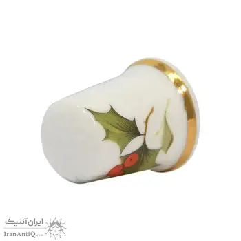 پکیج انگشتانه چینی قدیمی با طرح گل  - کد 007060