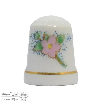 انگشتانه چینی قدیمی با طرح لباس محلی مایورکا  - کد 007066