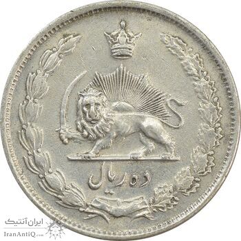 سکه 10 ریال 1323 - EF45 - محمد رضا شاه