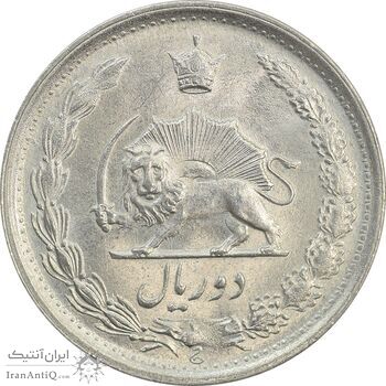 سکه 2 ریال 1344 - MS64 - محمد رضا شاه سکه 2 ریال 1344 - MS64 - محمد رضا شاه