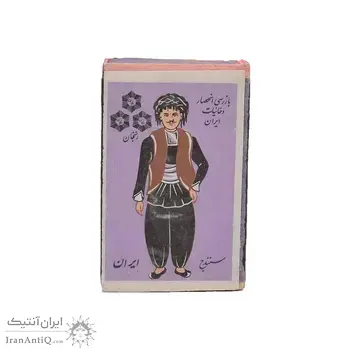 کبریت شرکت سه ستاره طرح لباس محلی سنندج - کد 006741