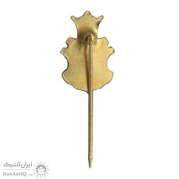 نشان سوزنی فدراسیون فوتبال ایران - UNC - محمد رضا شاه