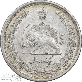 سکه 1 ریال 1312 - AU58 - رضا شاه