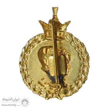 نشان تربیت بدنی - با مینای فابریک - UNC - محمد رضا شاه نشان تربیت بدنی - با مینای فابریک - UNC - محمد رضا شاه