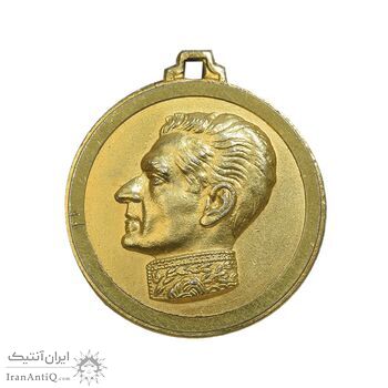 مدال یادبود میلاد شاهنشاه آریامهر 1354 - AU - محمد رضا شاه