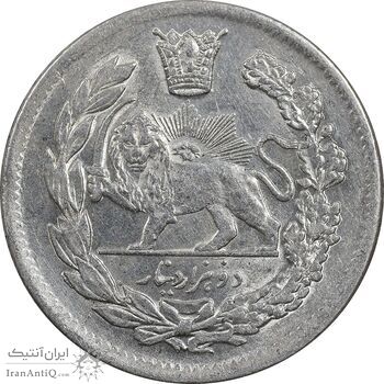 سکه 2000 دینار 1342 تصویری - MS60 - احمد شاه