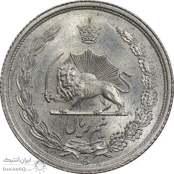 سکه نیم ریال 1314 - MS66 - رضا شاه
