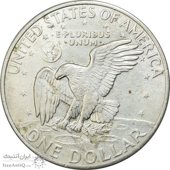 سکه یک دلار 1971 آیزنهاور - EF45 - آمریکا