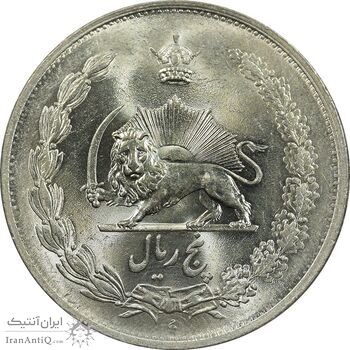 سکه 5 ریال 1310 - MS63 - رضا شاه