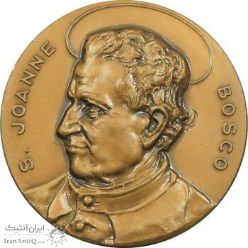 مدال کالج دون بوسکو تهران - ضرب فرانسه - UNC - محمد رضا شاه