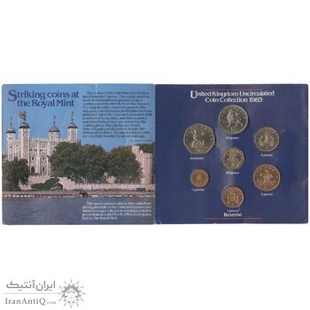 مجموعه سکه های بریتانیا 1983 - UNC