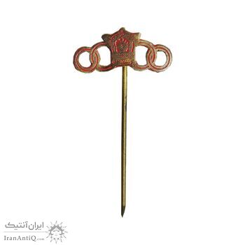 نشان سوزنی باشگاه تاج - AU - محمد رضا شاه