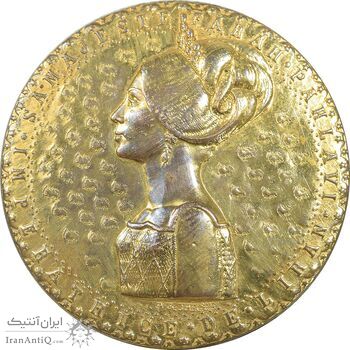 مدال سازمان جهانی زنان (طلایی) فرح پهلوی - AU