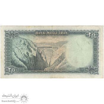 اسکناس 200 ریال سری سوم - تک - VF30 - محمد رضا شاه اسکناس 200 ریال سری سوم - تک - VF30 - محمد رضا شاه