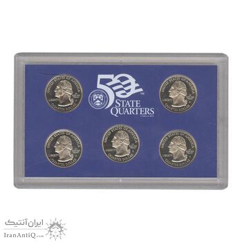 مجموعه سکه هاکوارتر دلار 2003s ایالتی - PF - آمریکا