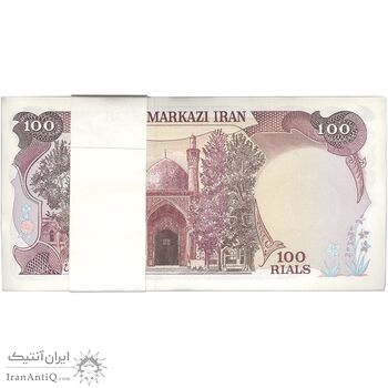 بسته اسکناس 100 ریال (نمازی - نوربخش) - UNC - جمهوری اسلامی
