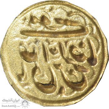 سکه طلا پولکی امام رضا (ع) - AU - ناصرالدین شاه