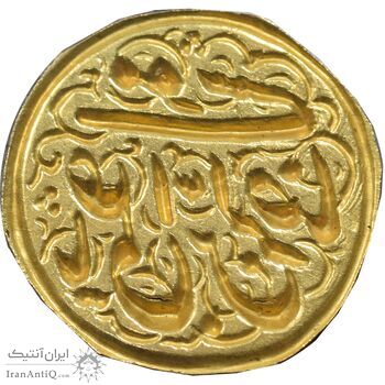 سکه طلا پولکی امام رضا (ع) - UNC - ناصرالدین شاه