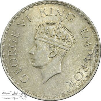 سکه 10 روپیه 1941 جرج ششم - MS62 - هند