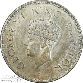 سکه 10 روپیه 1940 جرج ششم - AU58 - هند