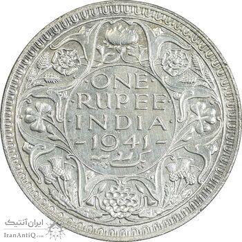 سکه 10 روپیه 1940 جرج ششم - AU58 - هند