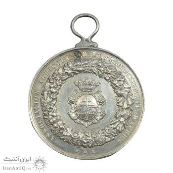 مدال آویز انجمن کشاورزی منطقه ایپرس - لئوپولد یکم - EF - بلژیک