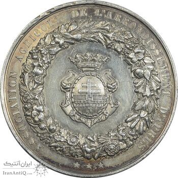 مدال انجمن کشاورزی منطقه ایپرس - لئوپولد یکم - AU - بلژیک