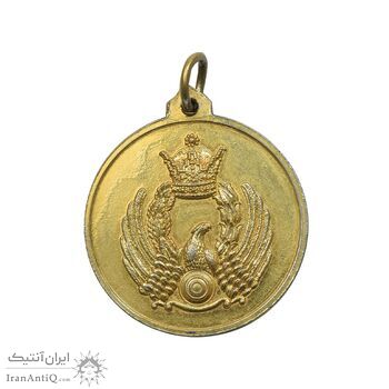 مدال آویز ورزشی مسابقات نیروی هوایی - بسکتبال - AU - محمد رضا شاه
