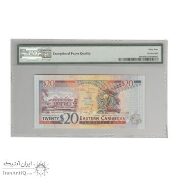 اسکناس 20 دلار 1994 مونتسرات - کارائیپ شرقی - UNC64 - دومینیکا