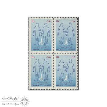 تمبر سالگرد اعلامیه حقوق بشر 1347 - محمدرضا شاه