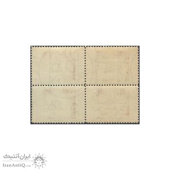 تمبر بیست و پنجمین سال یونسکو 1350 - محمدرضا شاه تمبر بیست و پنجمین سال یونسکو 1350 - محمدرضا شاه