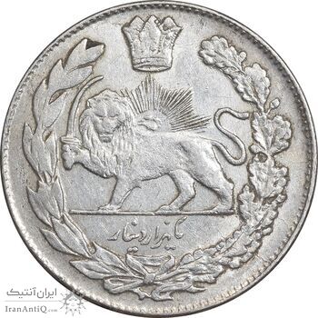 سکه 1000 دینار 1334 تصویری - EF40 - احمد شاه
