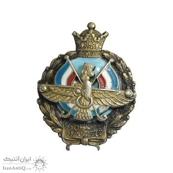 نشان نقره بازنشستگی - افسری - AU - محمد رضا شاه