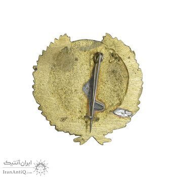 نشان جشن روز دهقان 1342 - AU - محمد رضا شاه