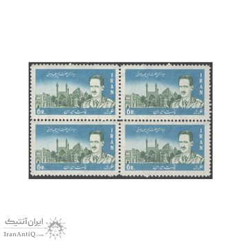 تمبر دیدار رییس جمهور عراق از ایران 1345 - محمدرضا شاه