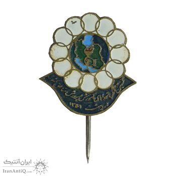 نشان نخستین کنگره شوراهای آموزش و پرورش مناطق کشور 1351 - EF - محمد رضا شاه