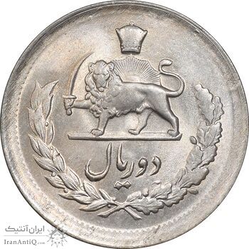 سکه 2 ریال 1331 مصدقی - MS63 - محمد رضا شاه