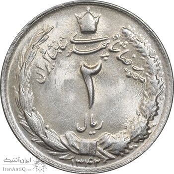 سکه 2 ریال 1342 - MS64 - محمد رضا شاه سکه 2 ریال 1342 - MS64 - محمد رضا شاه