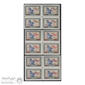 تمبر کمک به زلزله زدگان قزوین 1348 - سورشارژ - محمدرضا شاه تمبر کمک به زلزله زدگان قزوین 1348 - سورشارژ - محمدرضا شاه