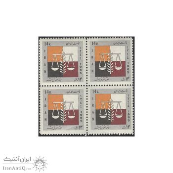 تمبر هفته حقوق بشر 1344 - محمدرضا شاه