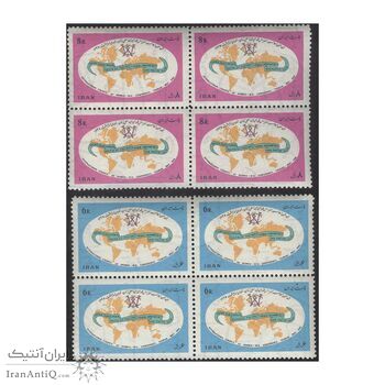 تمبر کنفرانس شورای زنان 1345 - محمدرضا شاه