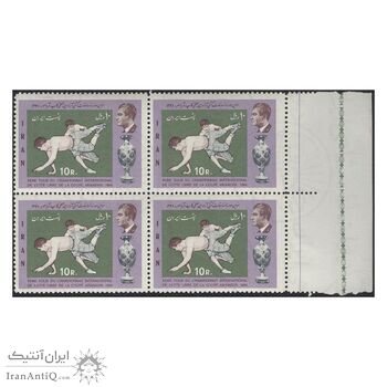 تمبر مسابقات کشتی آزاد 1348 - محمدرضا شاه تمبر مسابقات کشتی آزاد 1348 - محمدرضا شاه