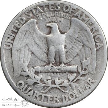 سکه کوارتر دلار 1941 واشنگتن - VF30 - آمریکا