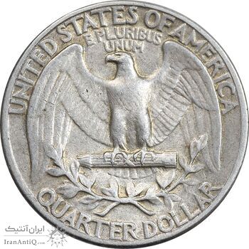 سکه کوارتر دلار 1942 واشنگتن - EF40 - آمریکا